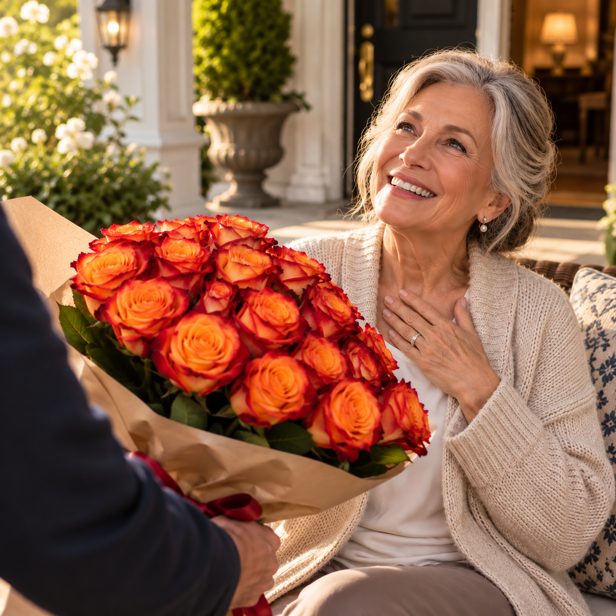 Orange Roses