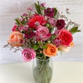 All for Love and Coral Reef Rose Bouquet