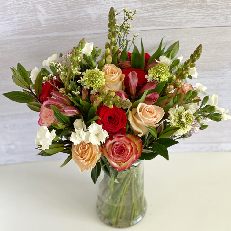 Scarlatta and Paloma Rose Bouquet